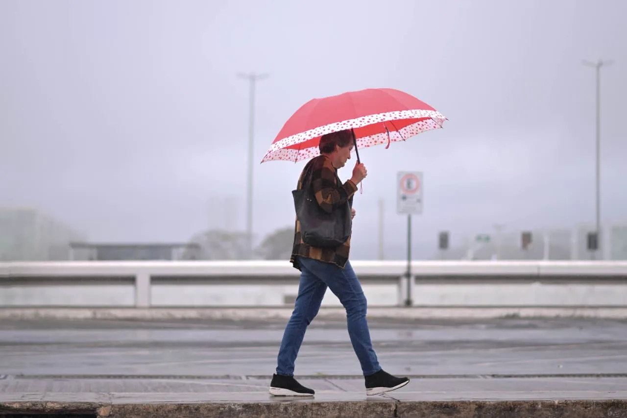 DF tem alerta de chuva intensa e trovoadas no fim de semana