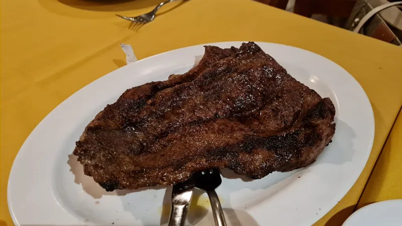 Carne de sol na nata, prato de fazenda em Roraima