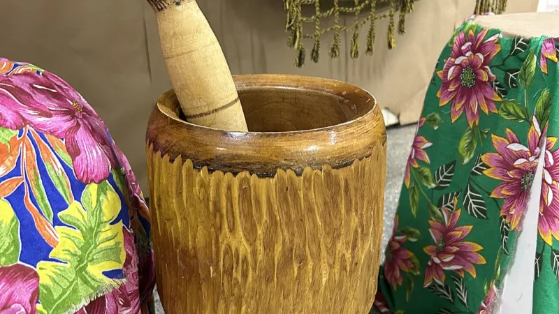 Paçoca de pilão: carne socada com farinha na mesa do Piauí