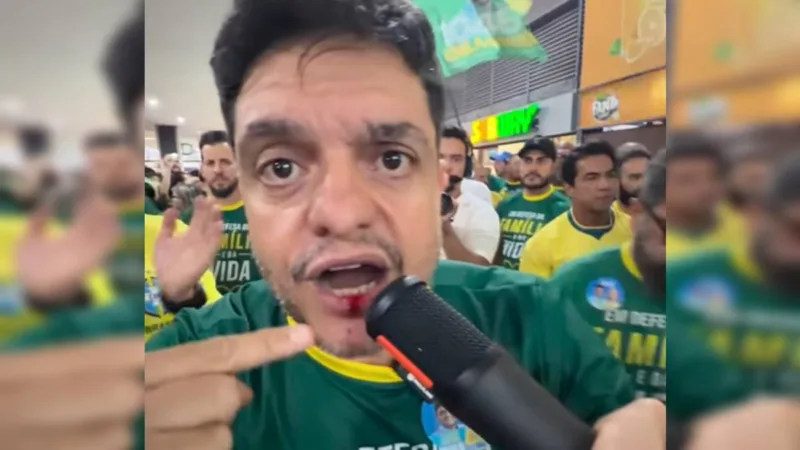 Candidato a deputado distrital é agredido com soco durante ato na Rodoviária do Plano Piloto