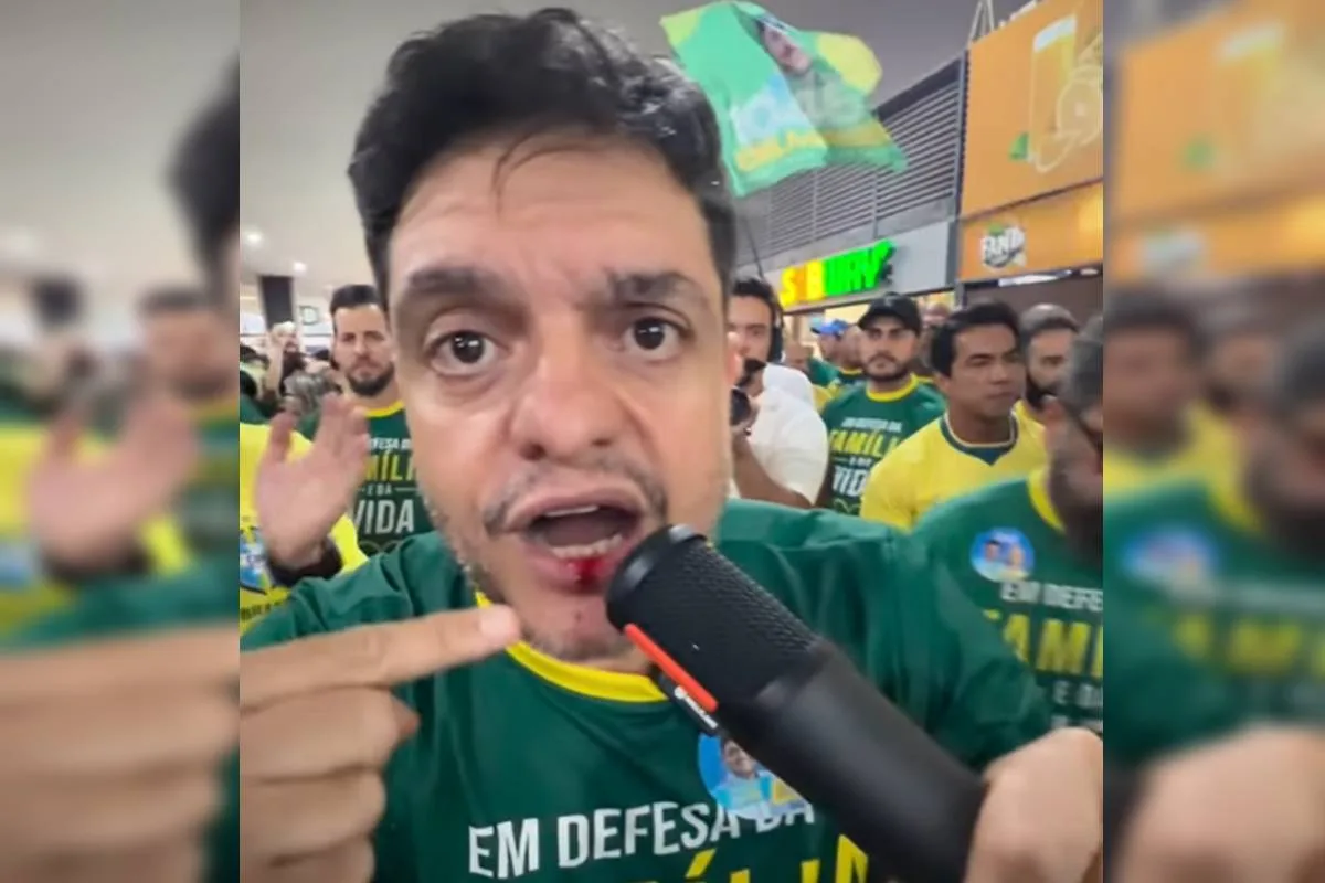Candidato a deputado distrital é agredido com soco durante ato na Rodoviária do Plano Piloto