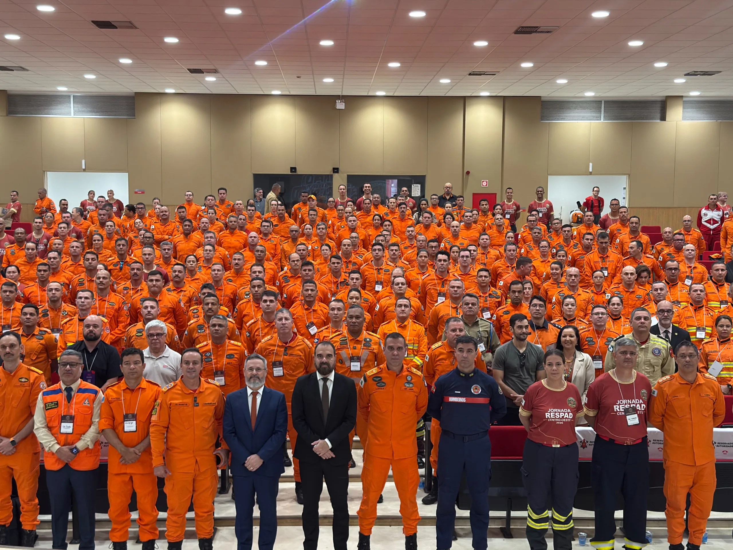 Bombeiros do DF, de Goiás, Mato Grosso e Mato Grosso do Sul participam de jornada de resposta a desastres em Brasília