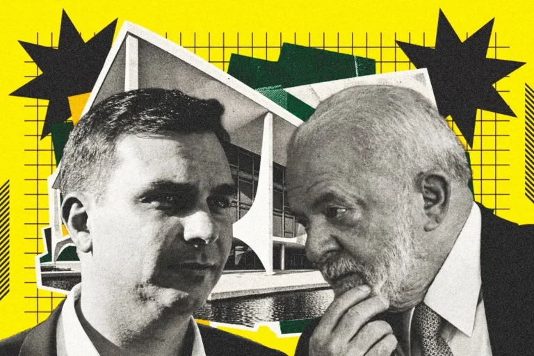 AtlasIntel: Flávio Bolsonaro tem 55,7% no DF e Lula, 42,1%