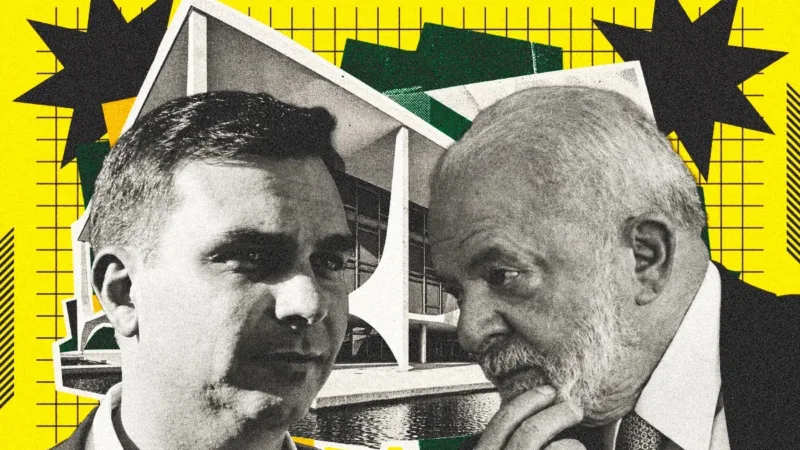 AtlasIntel: Flávio Bolsonaro tem 55,7% no DF e Lula, 42,1%