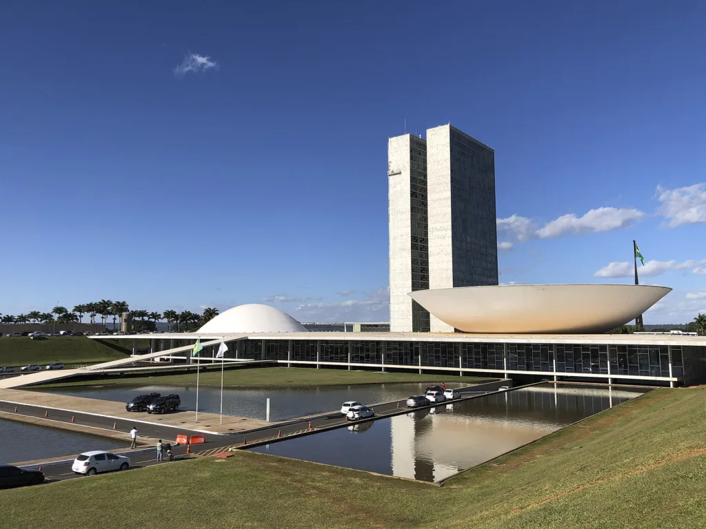 Fachada do Congresso Nacional, em Brasília