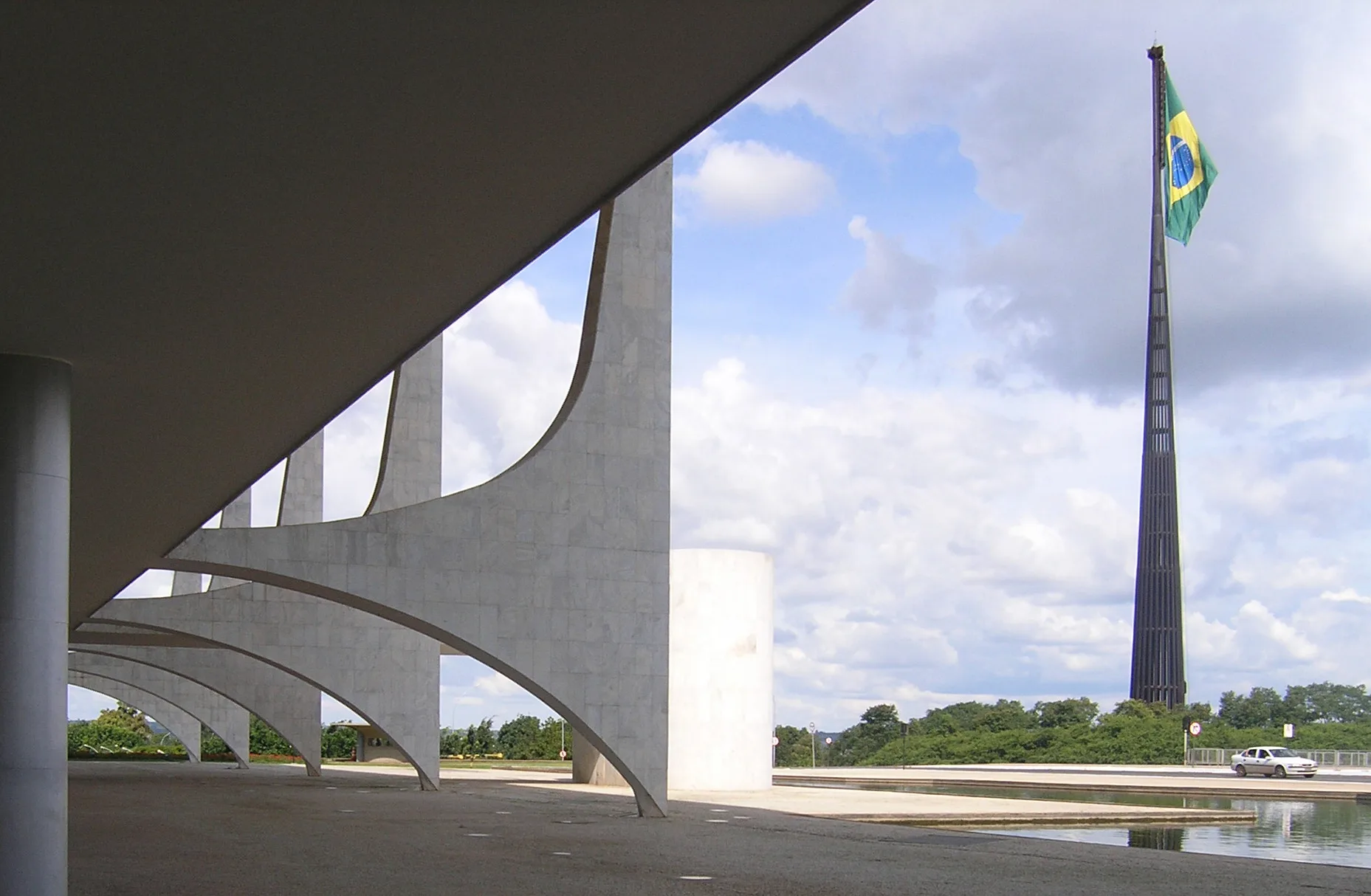 Palácio do Planalto, sede do governo federal, em Brasília
