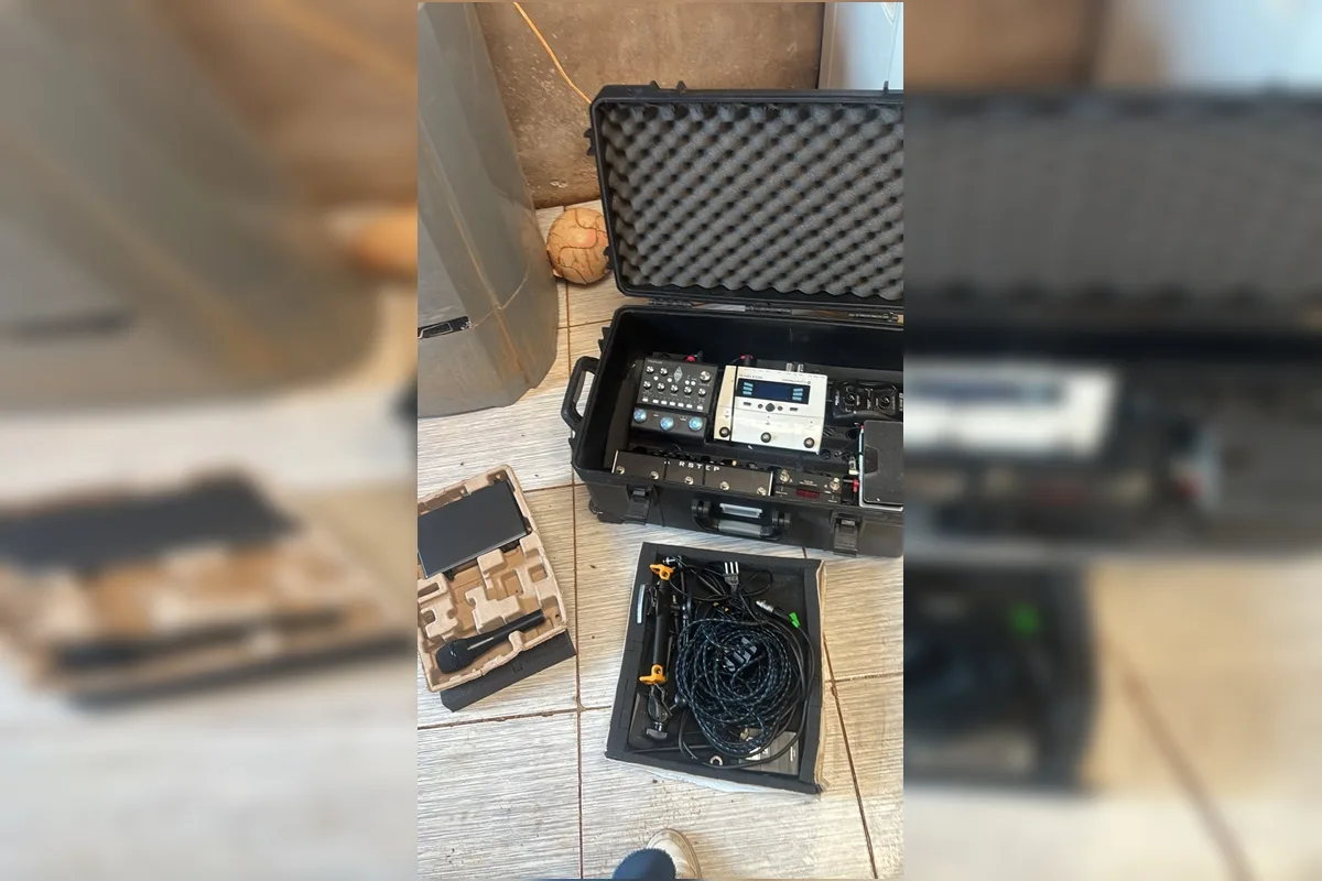 Mulher é presa por comprar por R$ 400 equipamentos musicais furtados avaliados em R$ 25 mil