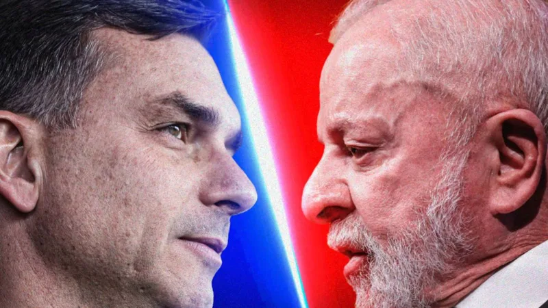 Quaest no DF: Flávio Bolsonaro tem 50% e Lula 40% no 2º turno para presidente