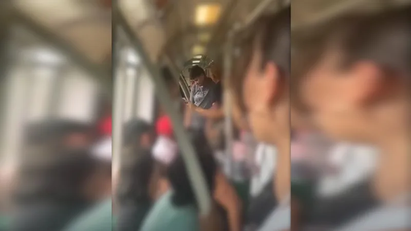 Passageira denuncia homem por importunação sexual em vagão do Metrô-DF