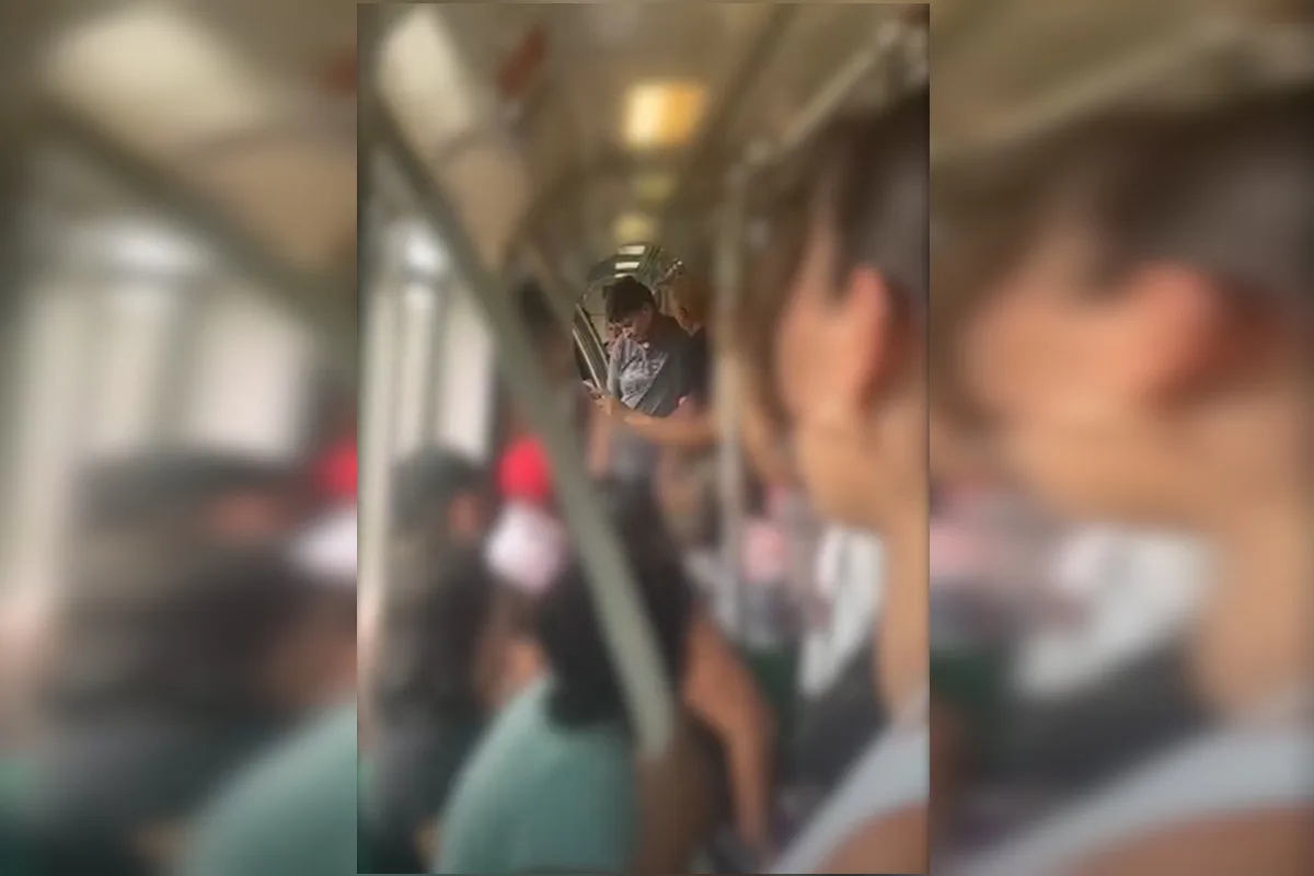 Passageira denuncia homem por importunação sexual em vagão do Metrô-DF