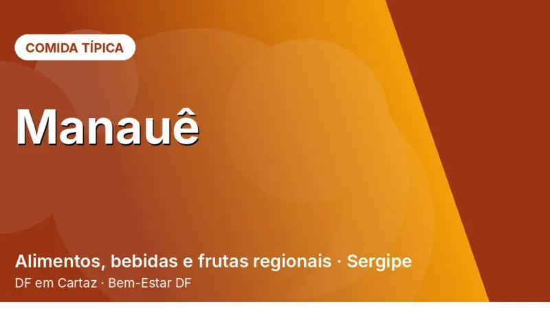 Manauê em Sergipe: o bolo de tabuleiro das festas de junho