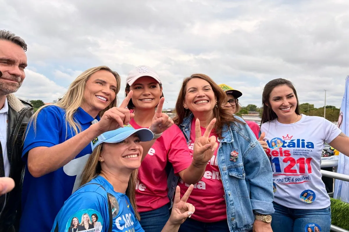 Bia Kicis no último dia de campanha: “Vamos conquistar mentes e corações”
