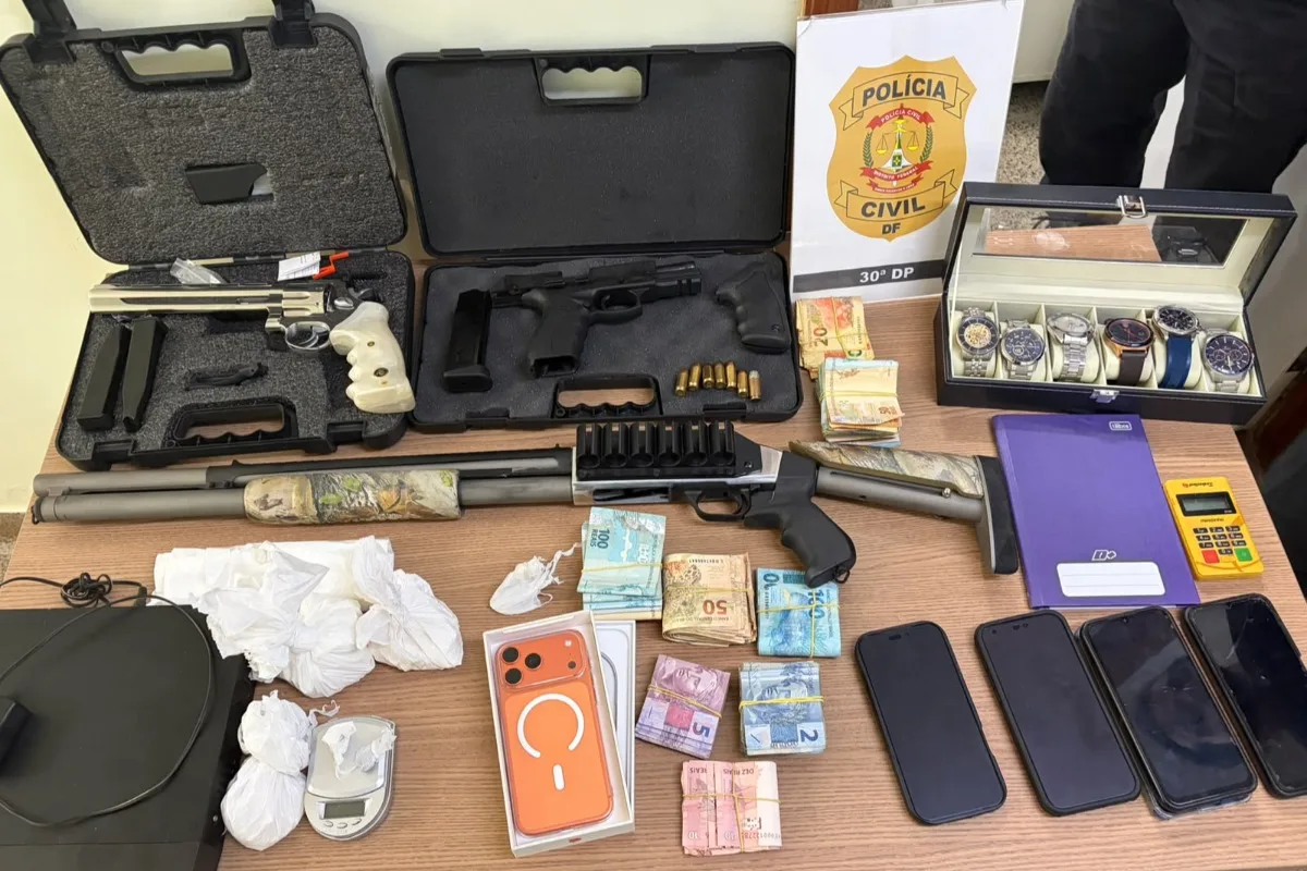 Empresário suspeito de abastecer traficantes de São Sebastião com cocaína é preso em operação da PCDF