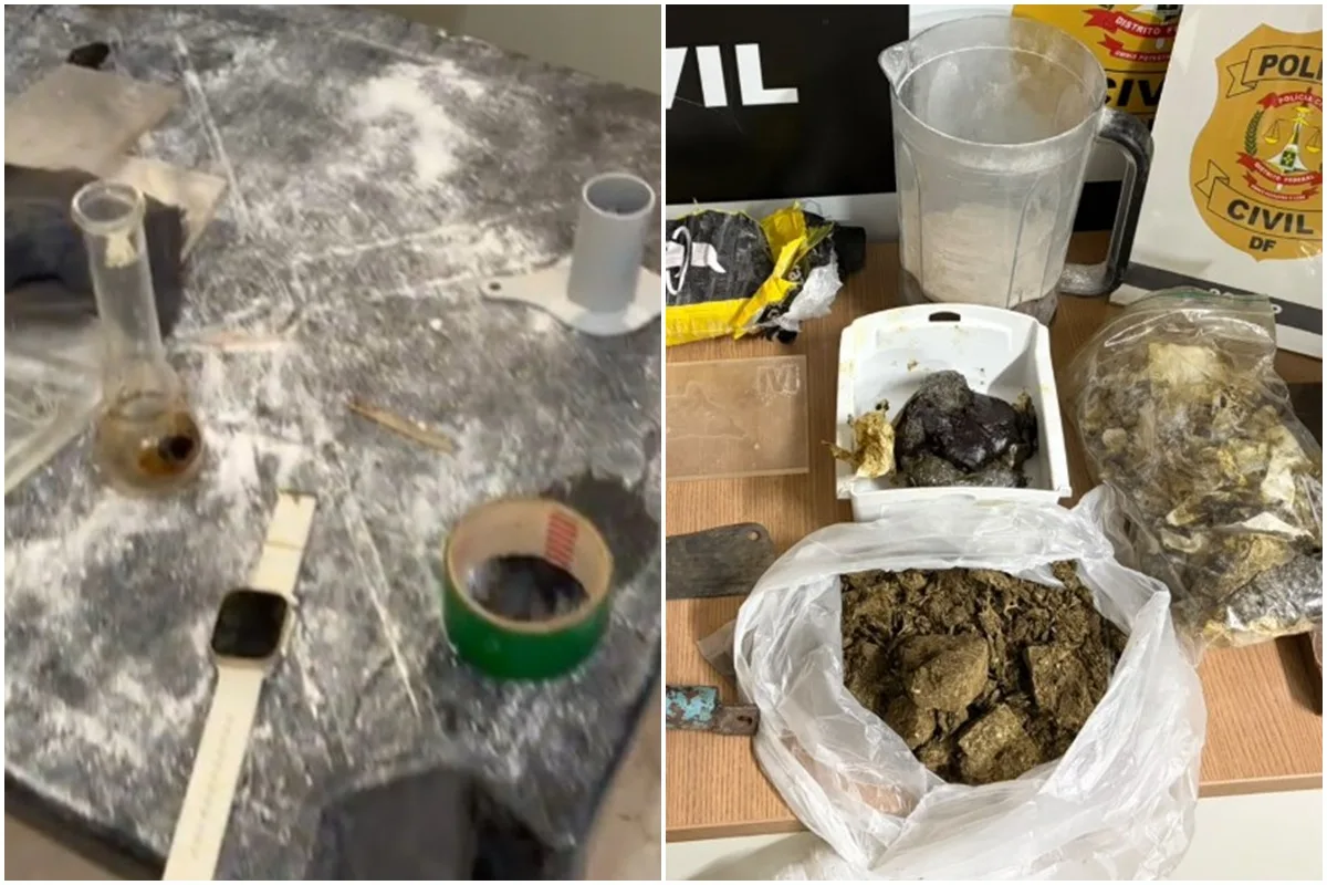 PCDF estoura laboratório de refino de drogas no Jardim Botânico