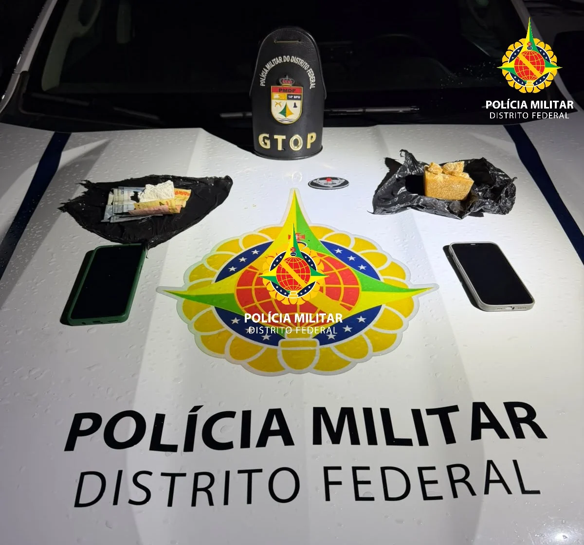 PMDF prende homem por tráfico e apreende cocaína e crack na Estância III