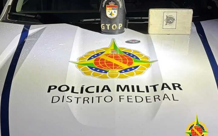 PMDF apreende cerca de 1 kg de cocaína na Estância V, em Planaltina
