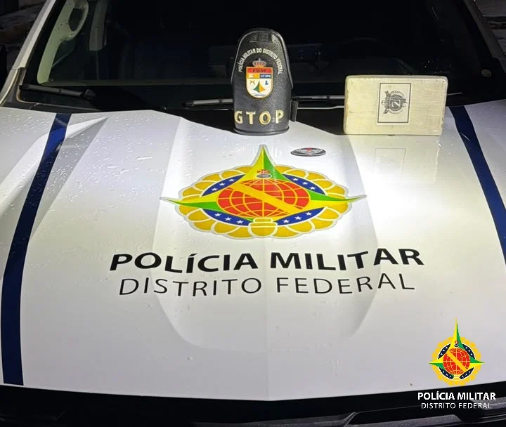 PMDF apreende cerca de 1 kg de cocaína na Estância V, em Planaltina