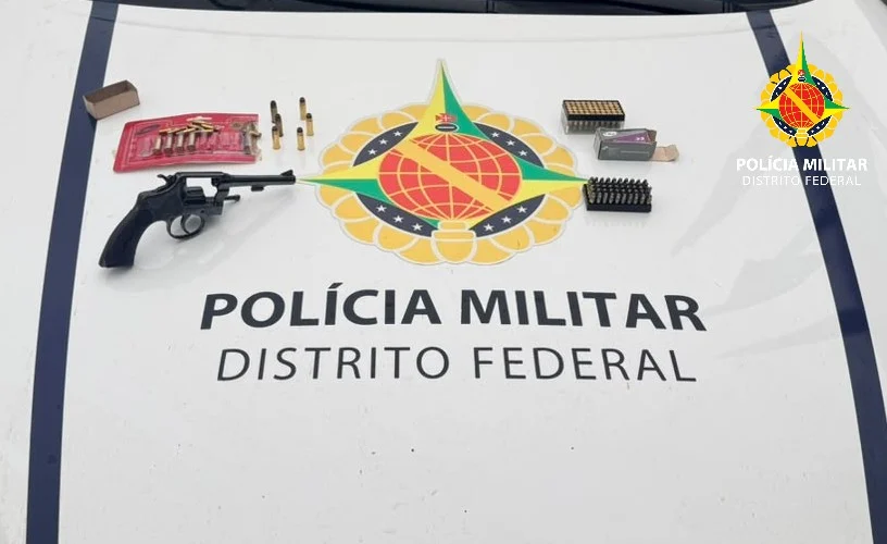 PMDF prende motorista por embriaguez ao volante e apreende arma e munições na Bica do DER