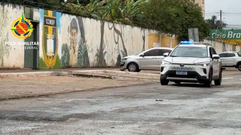 PM que fazia segurança de urnas prende homem que assaltou ônibus em Samambaia