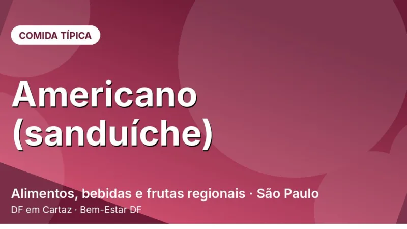 Sanduíche americano: a invenção paulistana dos anos 1940
