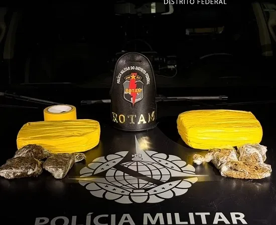 ROTAM apreende drogas em estabelecimento suspeito de tráfico em Santa Maria