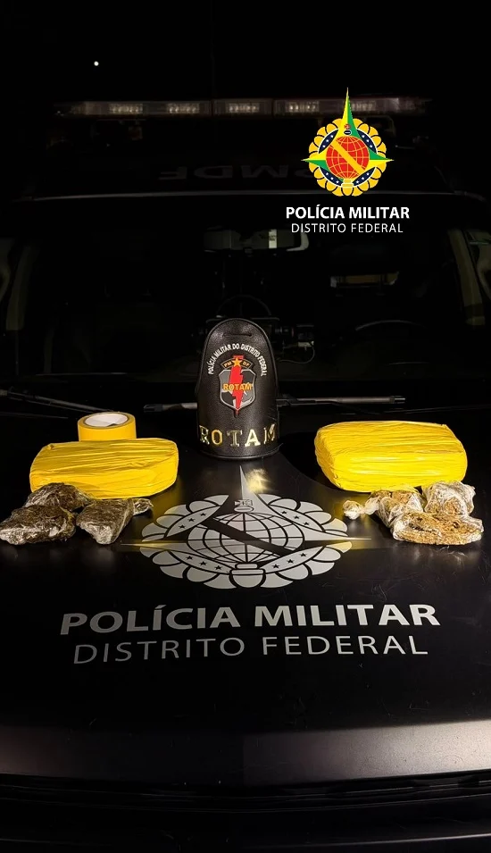 ROTAM apreende drogas em estabelecimento suspeito de tráfico em Santa Maria