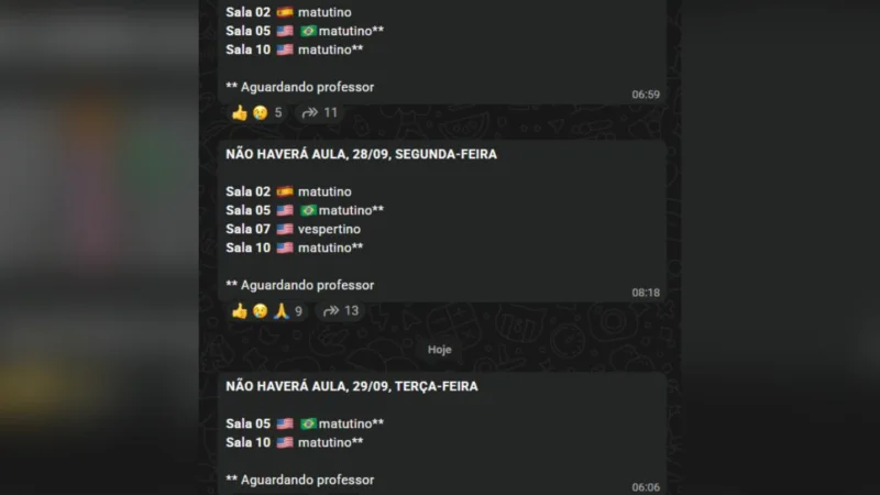 Alunos do Cilg do Guará estão há mais de um mês sem aulas por falta de professor