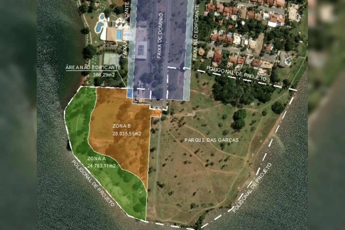 Terracap desiste de comércio ao lado do Parque das Garças, no Lago Norte