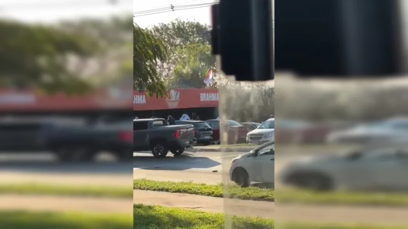 Homem é preso após atirar contra três pessoas em bar de Santa Maria