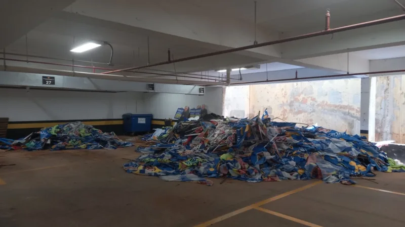 TRE-DF apreende 1,1 mil itens de propaganda irregular no segundo turno