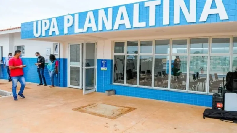 Mulher invade área interna de UPA em Planaltina e dá socos no rosto de vigilante
