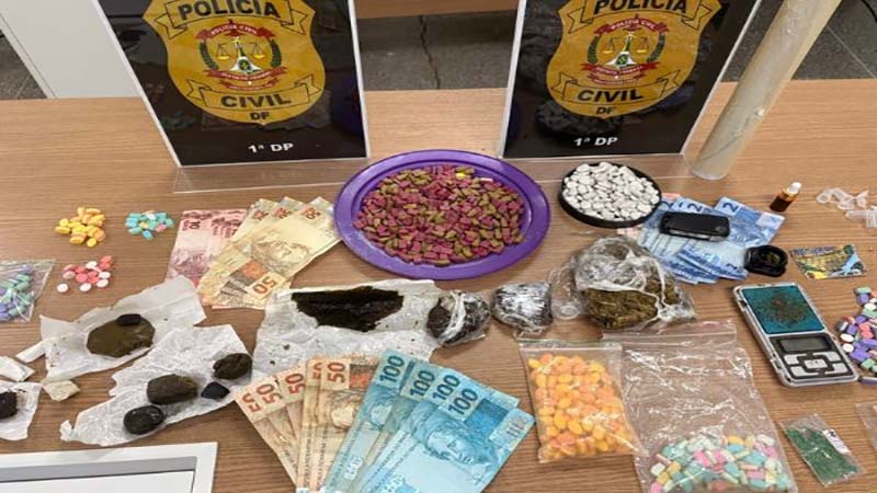 PCDF prende homens por tráfico de drogas