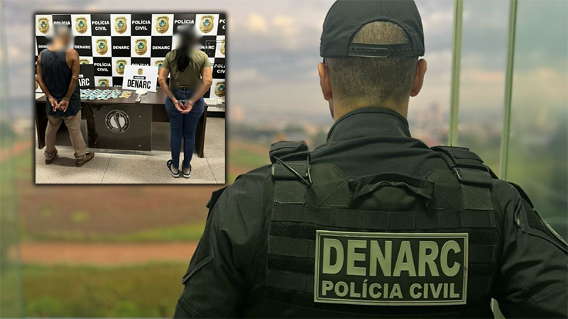 PCGO desarticula delivery de drogas e prende família suspeita de chefiar o grupo criminoso