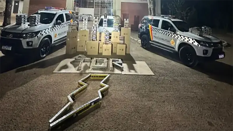 TOR apreende carga de cigarros em operação integrada com a Secretaria da Fazenda